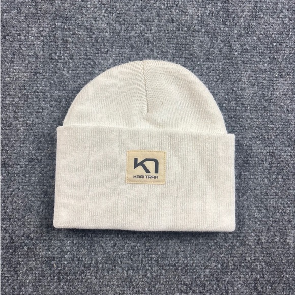 Kari Traa Accessories - KARI TRAA Women’s Cream White Rothe Cuffed Beanie One Size Fits Most